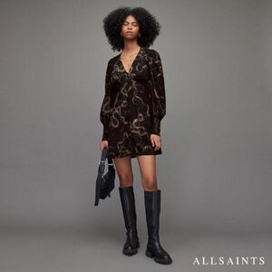 Allsaints Auden Temptress Dress